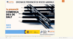 Desktop Screenshot of cepta.es